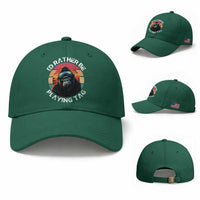 Funny Gorilla Lover Baseball Cap I’d Rather Be Playing Tag VR Game