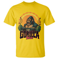 Fitness Lover Gift T Shirt Gorilla Mode - Wonder Print Shop