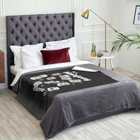 It Is Mahjong Time Throw Blanket Mahjong Lover Gift - Wonder Print Shop
