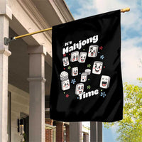 It Is Mahjong Time Garden Flag Mahjong Lover Gift - Wonder Print Shop