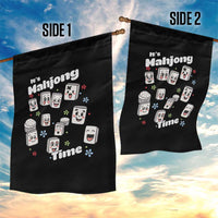 It Is Mahjong Time Garden Flag Mahjong Lover Gift - Wonder Print Shop