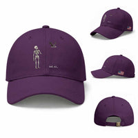 Funny Well Shit Skeleton Baseball Cap Bat Carrying Bones Halloween Gift