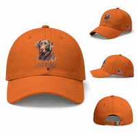 Chocolate Labrador Retriever Dad Baseball Cap Dog Lover Gift