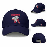 Greenland Is Not For Sale Baseball Cap Support Greenlander Gift