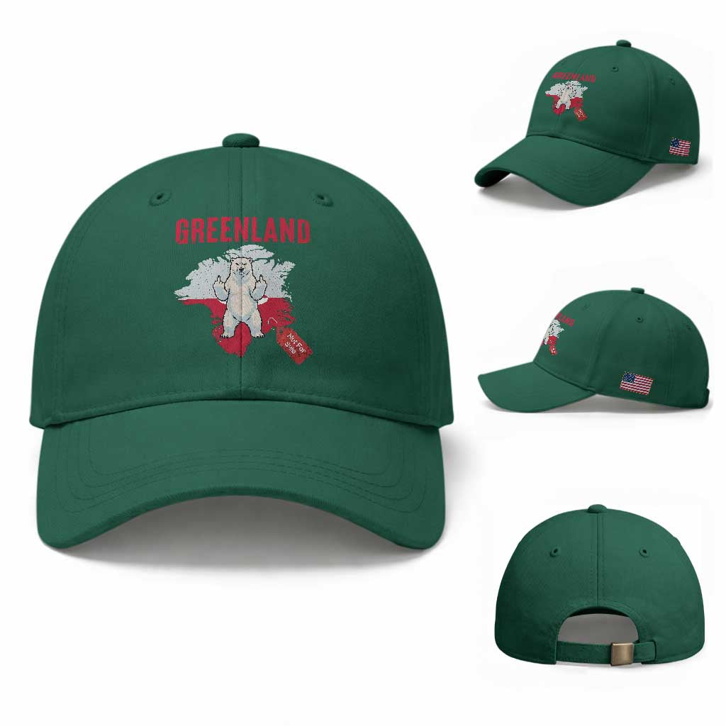 Greenland Is Not For Sale Baseball Cap Support Greenlander Gift