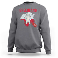 Greenland Is Not For Sale Sweatshirt Support Greenlander Gift