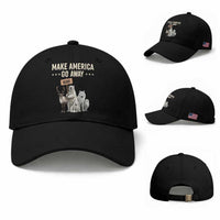 Make America Go Away Baseball Cap Greenland Support Gift