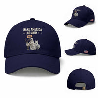 Make America Go Away Baseball Cap Greenland Support Gift