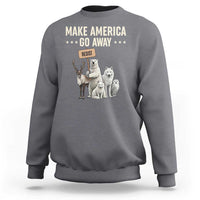 Make America Go Away Sweatshirt Greenland Support Gift