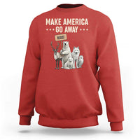 Make America Go Away Sweatshirt Greenland Support Gift