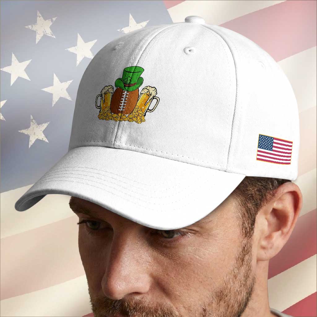 Funny Leprechaun Hat American Football Baseball Cap