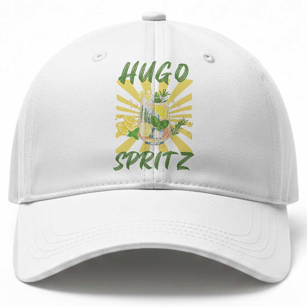 Hugo Spritz Baseball Cap Funny Tropical Cocktail Vacation