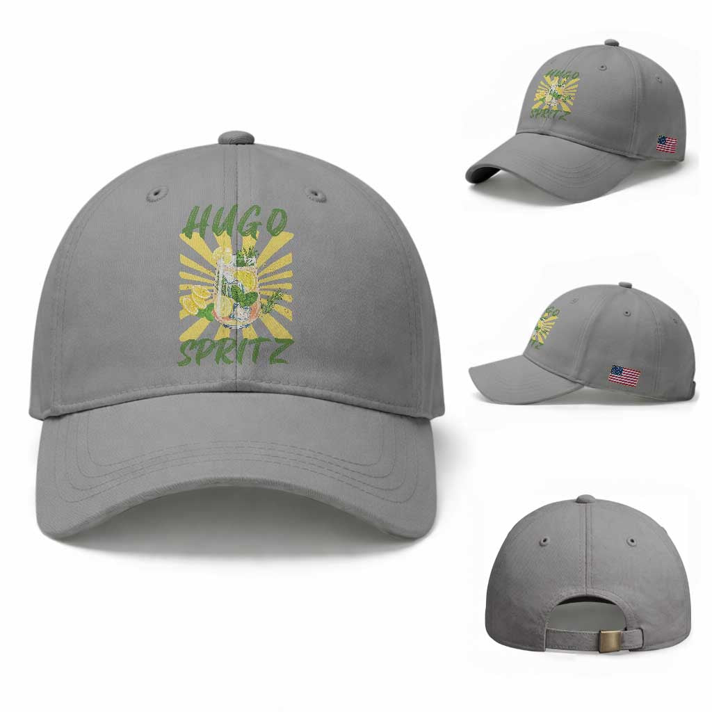 Hugo Spritz Baseball Cap Funny Tropical Cocktail Vacation
