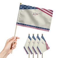 American Flag Bikini Patriotic Handheld Flag USA Summer Vacation Gift