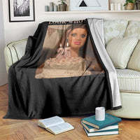 Look Who's 25 Throw Blanket Funny Birthday Doll Face Meme
