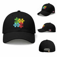 Special Ed Educator Autism Support Baseball Cap Teach Accept Understand Love