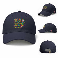Proud Autism Teacher 100 Days Of School Baseball Cap Making A Difference