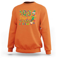 Proud Autism Teacher 100 Days Of School Sweatshirt Making A Difference