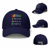 Autism Support Educator Baseball Cap Often Stressed A Bit Of A Mess Totally Blessed