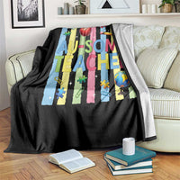 Special Ed Teacher Autism Acceptance Throw Blanket Au Some Teacher