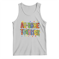 Autism Acceptance Special Education Teacher Tank Top Au Some Teacher