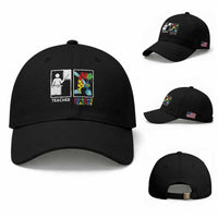 Funny Au Some Teacher Baseball Cap Autism Acceptance Special Education Gift