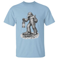 Gothic Plague Doctor Bigfoot T Shirt Horror Cryptid Spooky Folklore