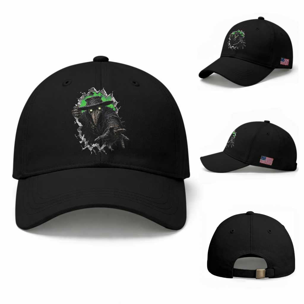 Halloween Plague Doctor Baseball Cap Gothic Medieval History Gift