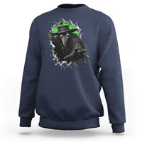 Halloween Plague Doctor Sweatshirt Gothic Medieval History Gift