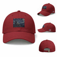Gothic Plague Doctor Starry Night Inspired Baseball Cap Dark Parody Horror