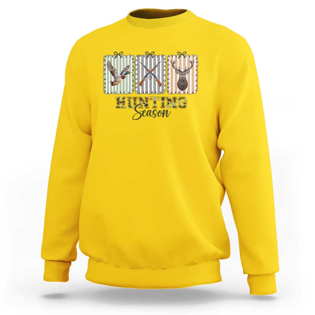 Hunting Season Sweatshirt Funny Hunter Wife Gift - Wonder Print Shop