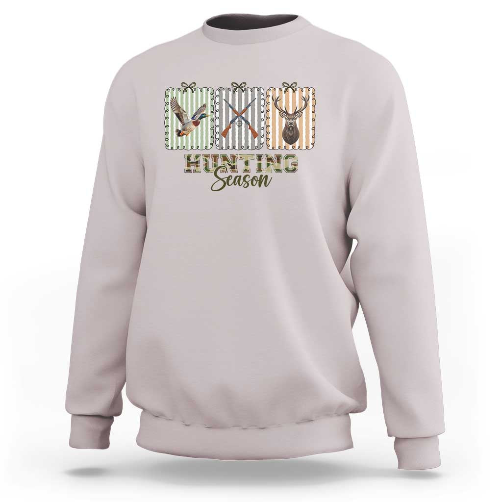 Hunting Season Sweatshirt Funny Hunter Wife Gift - Wonder Print Shop