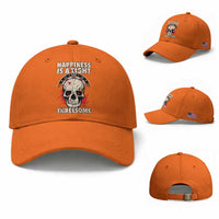 Happiness Is a Tight Threesome Baseball Cap Gothic Dart Player Gift