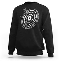 Funny Dirty Humor Dart Player Sweatshirt Just The Tip - Wonder Print Shop