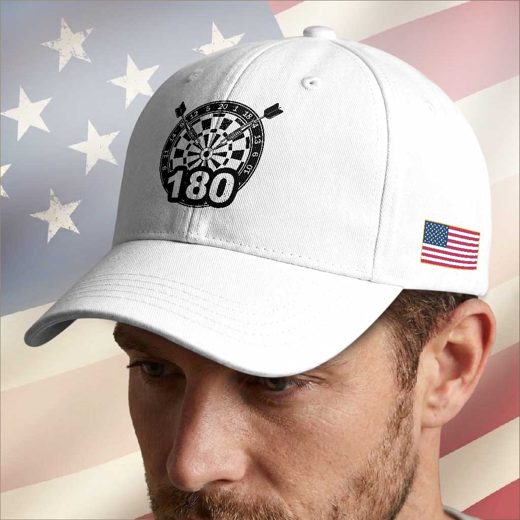 Funny Darts Max 180 Baseball Cap Dartist Darts Lover Gift