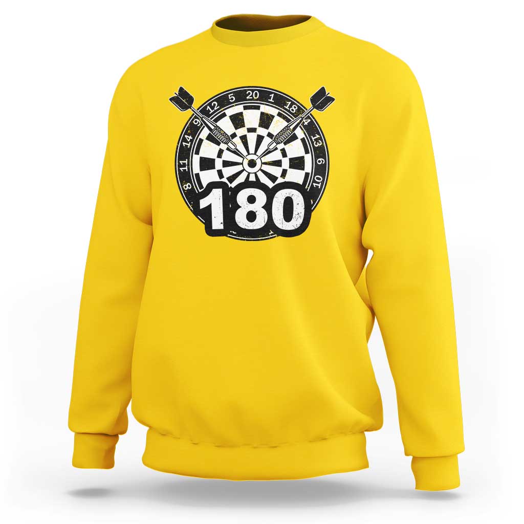 Funny Darts Max 180 Sweatshirt Dartist Darts Lover Gift - Wonder Print Shop
