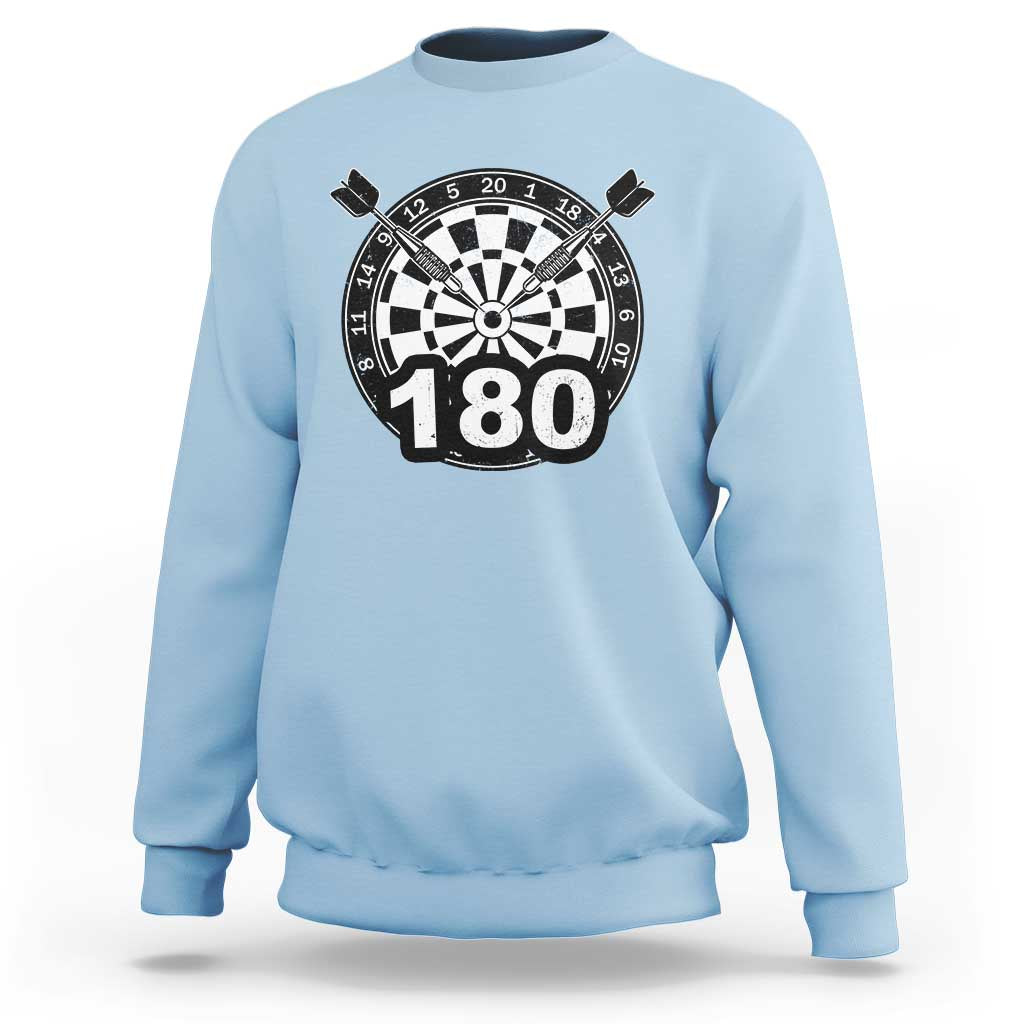 Funny Darts Max 180 Sweatshirt Dartist Darts Lover Gift - Wonder Print Shop