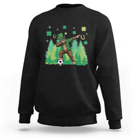 Lucky Sasquatch Soccer Player Sweatshirt Funny St Patricks Day Gift