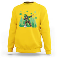 Lucky Sasquatch Soccer Player Sweatshirt Funny St Patricks Day Gift