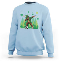 Lucky Sasquatch Soccer Player Sweatshirt Funny St Patricks Day Gift
