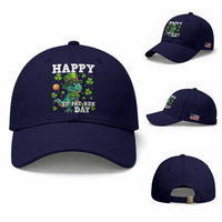 Happy St Pat Rex Day Baseball Cap St Patricks Day Dino Lover