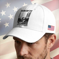 Kickin It Like A Legend Baseball Cap Funny Bigfoot Soccer Player