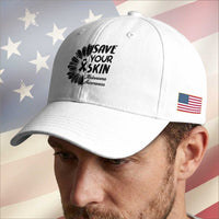 Skin Cancer Fighter Baseball Cap Save Your Skin