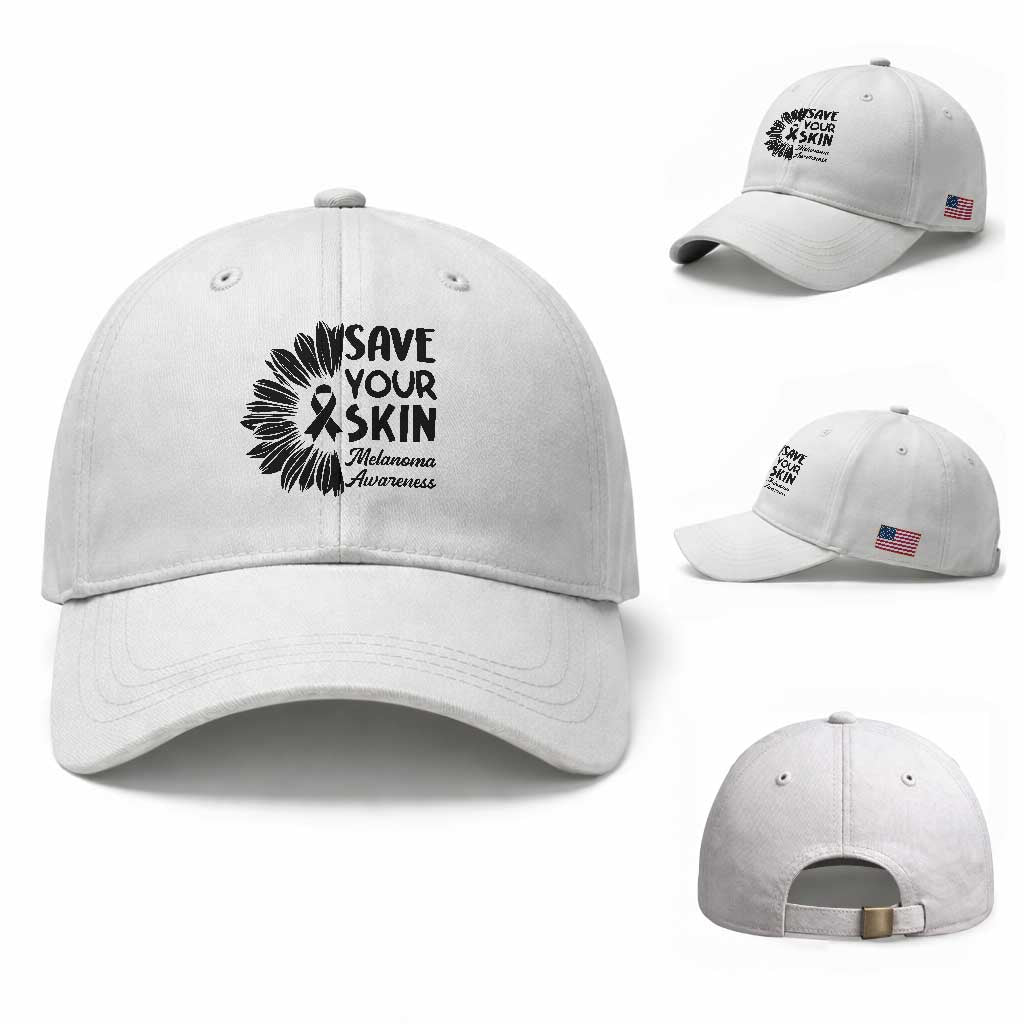 Skin Cancer Fighter Baseball Cap Save Your Skin