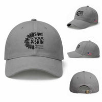 Skin Cancer Fighter Baseball Cap Save Your Skin
