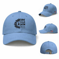 Skin Cancer Fighter Baseball Cap Save Your Skin