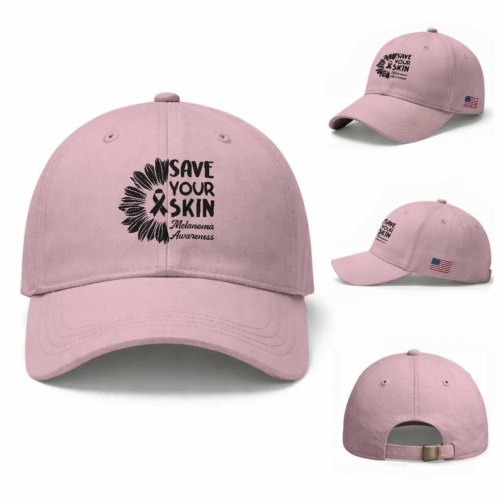 Skin Cancer Fighter Baseball Cap Save Your Skin