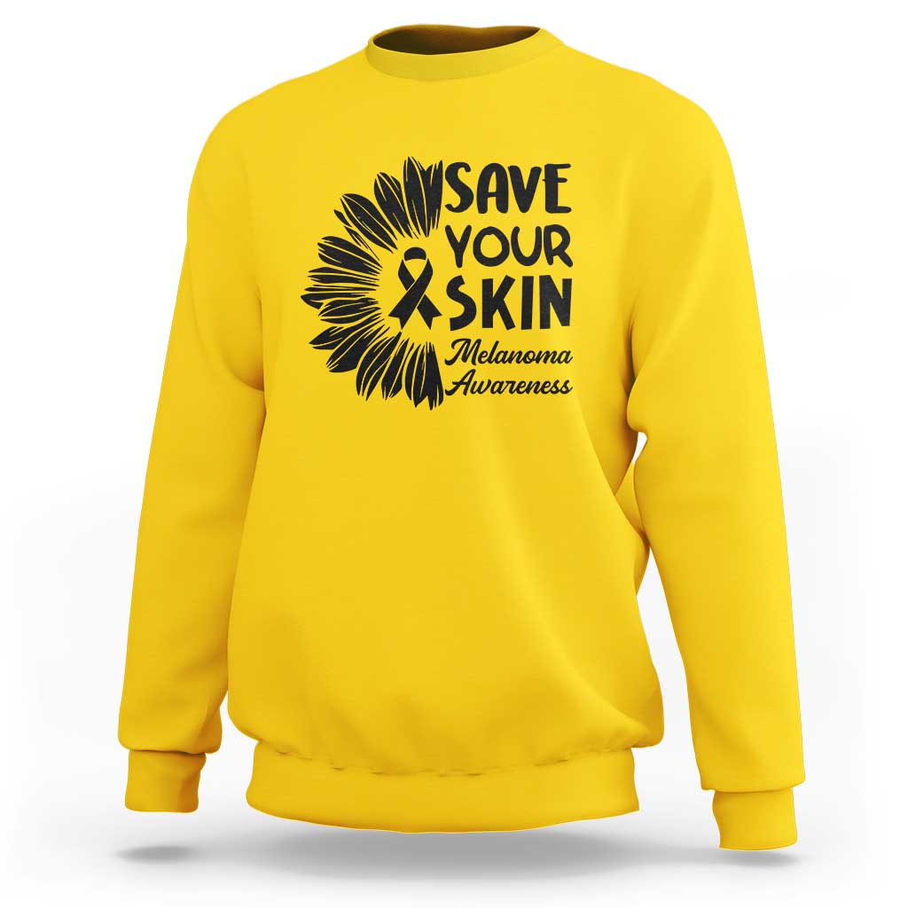 Skin Cancer Fighter Sweatshirt Save Your Skin