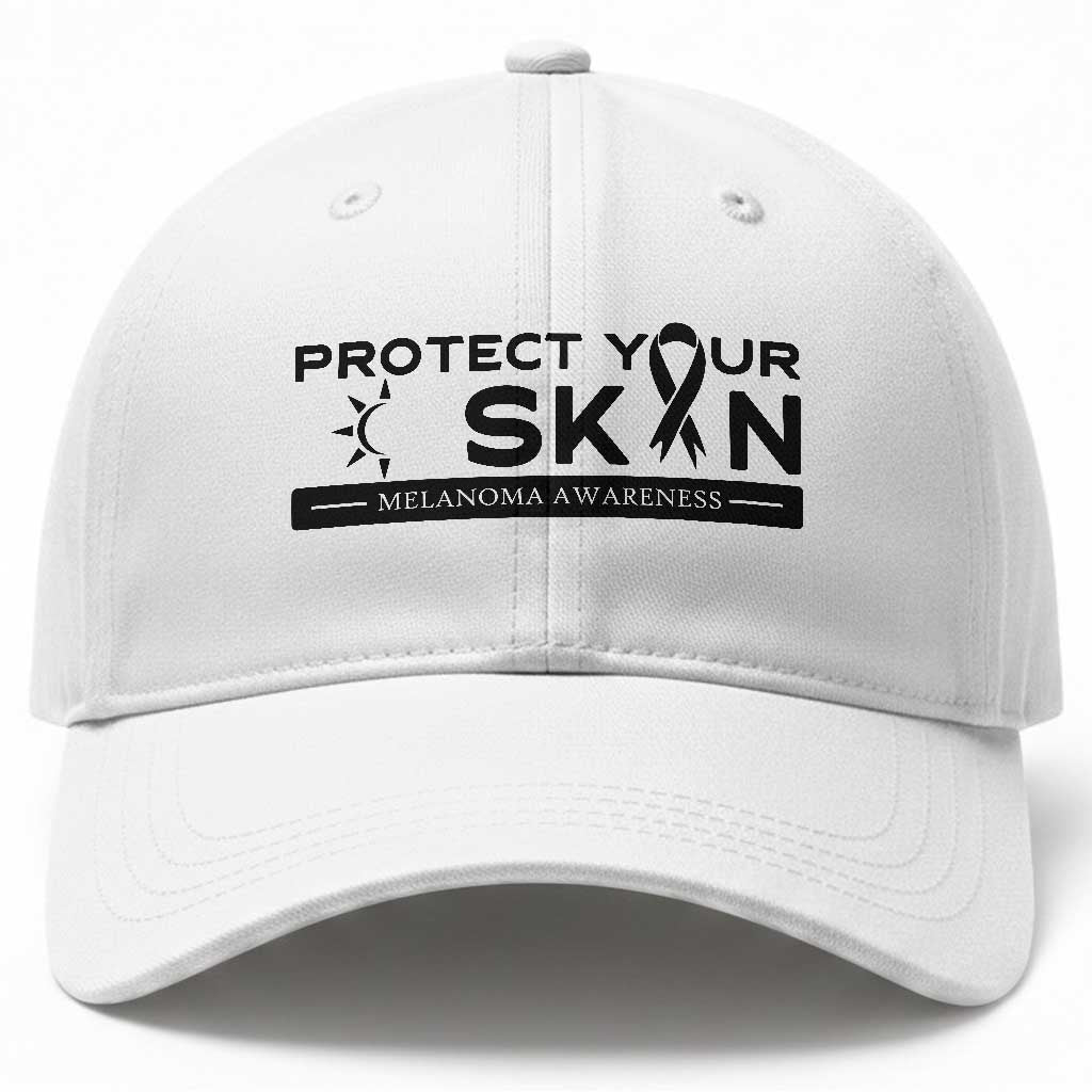 Melanoma Prevention Awareness Baseball Cap Protect Your Skin
