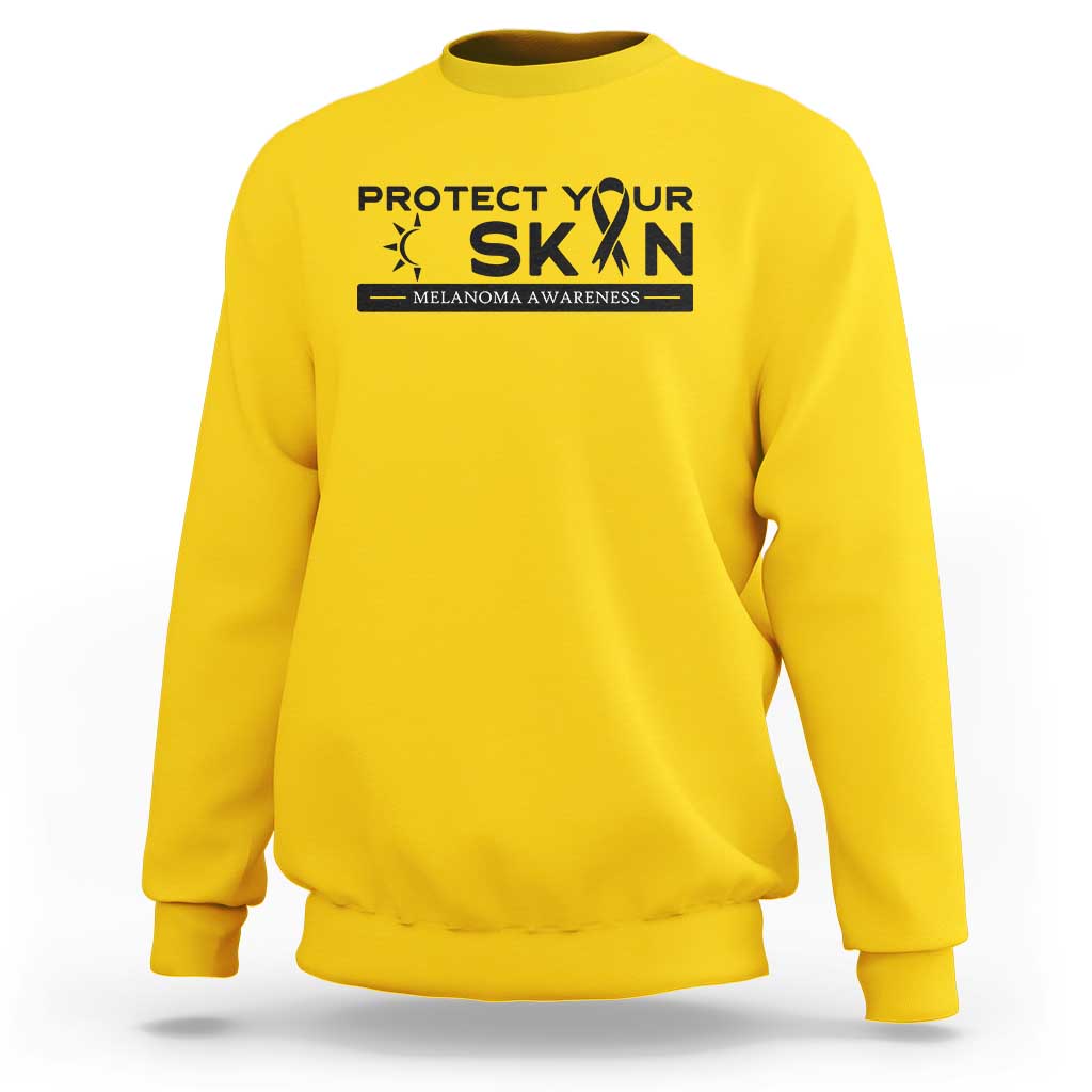 Melanoma Prevention Awareness Sweatshirt Protect Your Skin